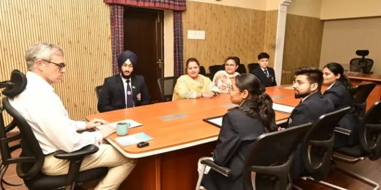 Delegations call on CM Omar Abdullah at ‘Raabita’ office in Jammu