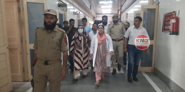 SMHS doctors’ strike unjustified, unacceptable: Sakina Itoo