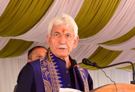 Pakistan can’t derail J&K’s development journey: LG Sinha