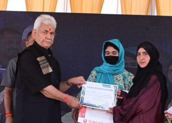 Women-led development key to peace, prosperity in J&K: LG Sinha