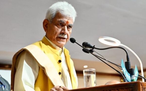 Youths will create brighter future for J&K, ensure long-lasting peace: LG Sinha