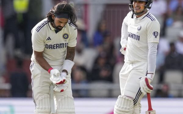 Gill, Rahul keep India in the game after Stokes century