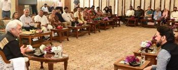 Members of Parliamentary Standing Committee on Coal, Mines and Steel calls on LG