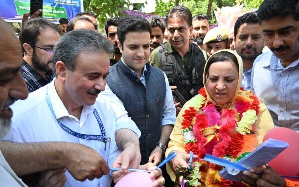 Sakeena Itoo inaugurates NTPHC, Sheep Extension Centre at Khull Kulgam