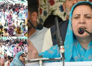 Sakeena Itoo takes stock of developmental issues in Zangalpora village of Kulgam