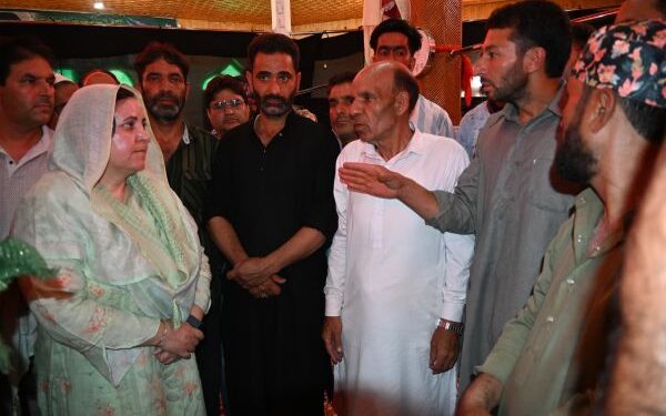 Sakeena Itoo visits Shahoo Kulgam, reviews arrangements for 10th Muharram