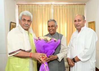 Union Minister of State, others call on LG