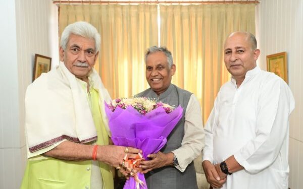 Union Minister of State, others call on LG