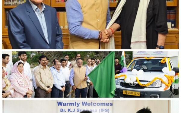 Joint Secretary Passport Seva Programme, Chief Passport Officer call on LG