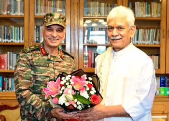 LG, Deputy Army chief discuss security scenario in J&K
