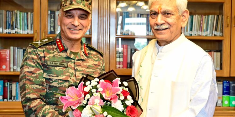 LG, Deputy Army chief discuss security scenario in J&K
