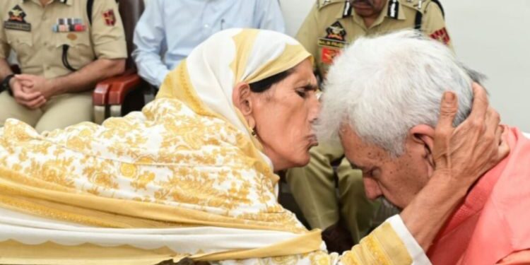 LG hands over job letters to kin of 40 terror victims