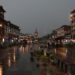 Mesmerizing Lal Chowk in the aftermath of a brief spell of rain