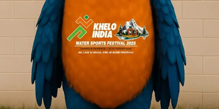 Khelo India Water Sports Festival mascot released
