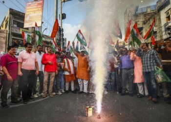 BJP celebrates anniversary of abrogation of Articles 370, 35A