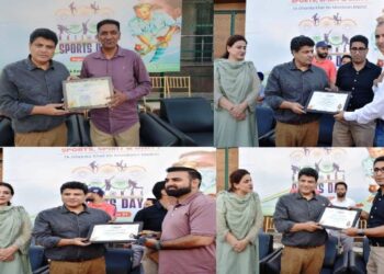 First Khelo India Water Sports Festival-2025: Sarmad Hafeez felicitates partner agencies for their invaluable contribution