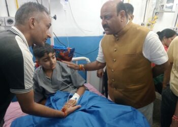Dy CM interacts with cloudburst victims at Chashoti