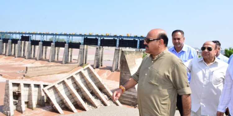 Dy CM visits flood-hit areas in Jammu, assures relief and restoration measures