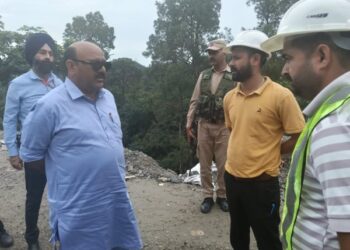 Dy CM reviews post-flood scenario in Sunderbani, Nowshera