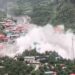 Flashflood havoc in Uttarakhand: houses buried, scores trapped and at least four killed