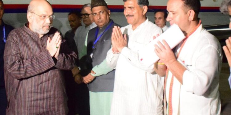 Home Minister Amit Shah reaches Jammu to assess flood situation