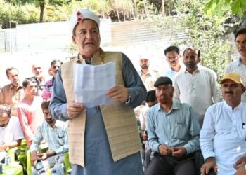 Javid Dar attends Urs of Sharif-e-Hassan Qari Ziyarat at Zaingair