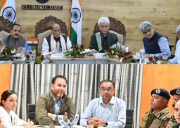 LoP Sunil Sharma updates Rajnath Singh on Chasoti ground realities