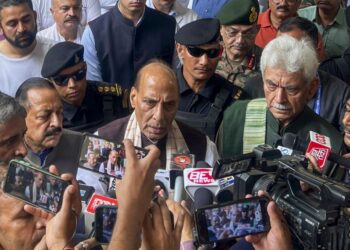 PM Modi very concerned, monitoring situation in cloudburst-hit Kishtwar: Rajnath Singh in Jammu