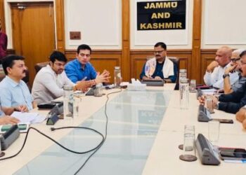 Rana reviews restoration of water supply in flood-affected Jammu