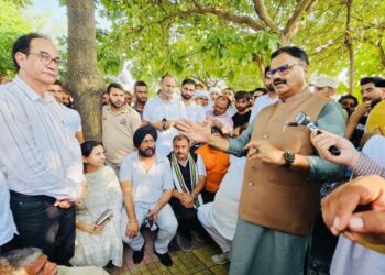 Rana visits flood-affected villages in Jammu