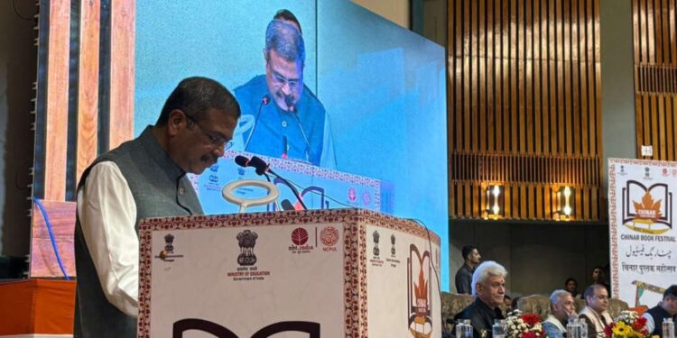 Resolution of Kashmir problem lies in pens, not guns: Dharmendra Pradhan