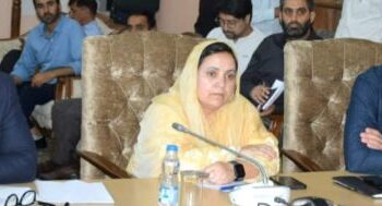 Sakeena Itoo chairs first-of-its-kind meeting on drug de-addiction across J&K
