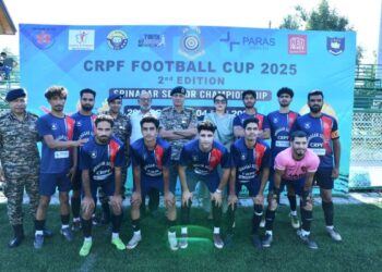 2nd Edition CRPF Football Cup 2025 kicks off with enthusiasm and sporting spirit