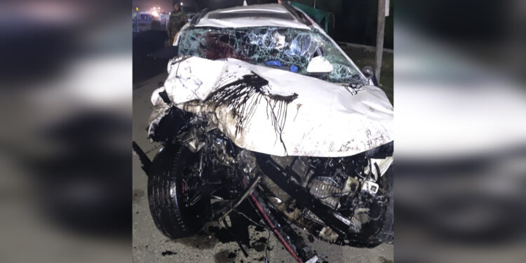 Updated: Two police officers die, one injured in accident on Jammu-Srinagar highway