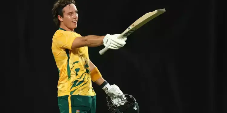 Brevis’ record-breaking century for South Africa ends Australia’s 9-match winning streak in T20s