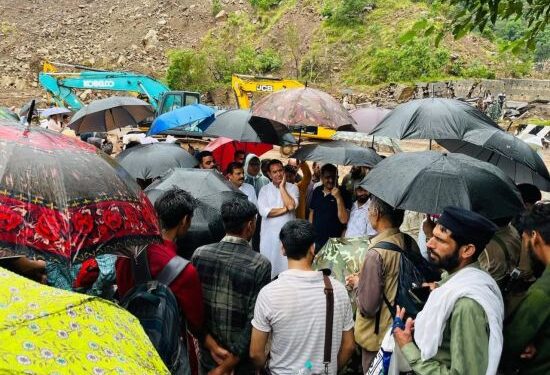 LoP Sunil Sharma directs for immediate restoration of damaged National Highway in Udhampur