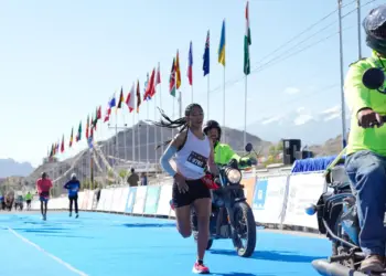 J&K’s Hans Raj, Ladakh’s Stanzin Chondol win men’s and women’s Ladakh full marathon titles