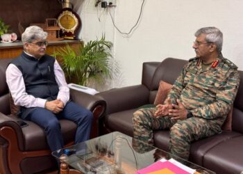 BRO Chief discusses post-flood scenario with Chief Secretary