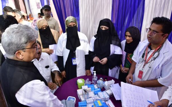 CS inaugurates Mega Health Camp at Ganderbal under SewaParv