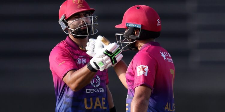 Clinical UAE beat Oman by 42 runs to keep Super Four hopes alive