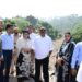 Dy CM takes on ground assessment of damage due to flash flood