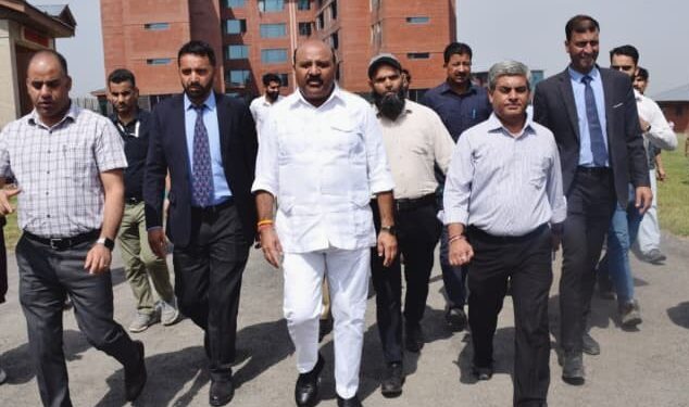 Dy CM reviews NIFT Budgam’s academic functioning, infrastructure, ongoing developmental works
