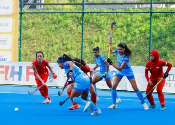 India crush Singapore 12-0 to enter Super 4s in women’s Asia Cup