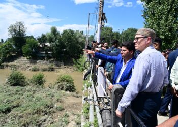 CM Abdullah assures relief, rehabilitation, long-term mitigation measures in flood-hit areas of Anantnag