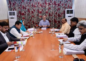 CM Omar Abdullah chairs Cabinet Meeting