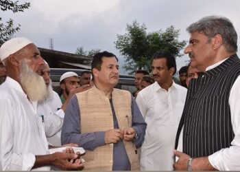 Javid Dar reviews status of NH-44 restoration