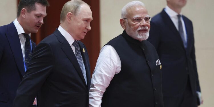 India-Russia ties pillar of regional & global stability: PM Modi after meeting Putin