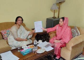 Sakeena Itoo, JKBOPEE Chair discuss strengthening professional education in J&K