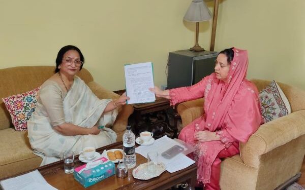 Sakeena Itoo, JKBOPEE Chair discuss strengthening professional education in J&K