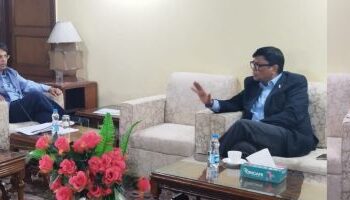 Union Secretary DoSEL calls on Education Minister Sakeena Itoo